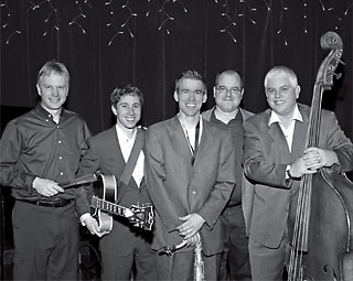 (l-r): Pete Siers, Randy Napolean, Ben Jansson, Rick Roe and Paul Keller